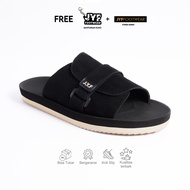 JYF - Folks Black Casual Men's Sandals
