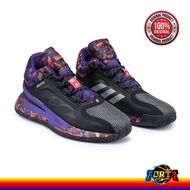 Sepatu Basket Original Adidas D Rose 11 - Black Purple