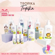 TROPIKA BABY HERBAL CREAM / TROPIKA BABY HAIR OIL / TROPIKA NATURAL BUBBLE WASH / TROPIKA NATURAL