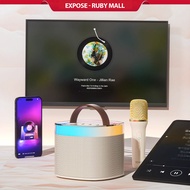 Karaoke Speaker Bluetooth Microphone Wireless Karaoke Microphone Portable Hifi Stereo Sound