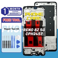 COMPATIBLE FOR OPPO RENO 8Z 5G CPH2457 LCD FRONT HOUSING FRAME BEZEL REPLACEMENT PART
