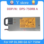 Y Store Original For HP DL380 G6 G7 750W Server Power Supply DPS-750RB A 506822-101 506821-001 51177