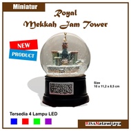 Miniature Snow Ball Kaaba Makkah Royal Clock Tower