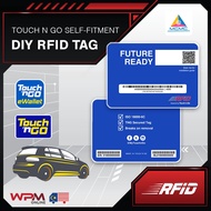 RFID TOUCH 'N GO SELF-FITMENT ( DIY RFID TAG ) Smart Tag Car Accessories for RFID Toll