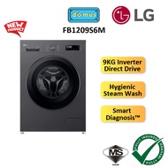 2025 NEW LG Front Load Washing Machine Inverter 9KG 6 Motion Direct Drive Washer Mesin Basuh Murah 洗