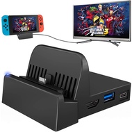 Mini Switch TV Docking Station Charging Stand Replacement for Nintendo Switch Dock Set, Compact Swit