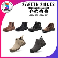 Kasut Safety Men Anti-smashing and anti-piercing work shoes - 815 (Black /Brown)/918 (Grey /Sand)/ZS