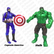 Hulk Captain America Glossy Action Figure