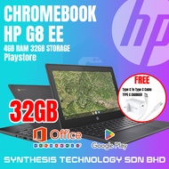 Hp, Dell, Acer chromebook with playstore laptop murah belajar student 11 EE 3189 11 N6