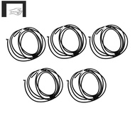 5Pcs Front Windshield Glass  Washer Nozzle Hose 56D955998   B7 B8 CC Golf 6   A3 A4 34D955667