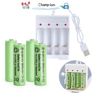 CHAMPIONO AA / AAA Battery Charger Independent Adapter Rechargeable USB Battery Charger