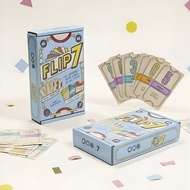 Flip 7  Boardgame Board Card Game Family Friend Party Activity Gathering EN version 七来运转 桌游 卡牌游戏