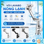 Sink faucet, stainless steel Lavabo faucet, hot and cold, high quality 720 degree rotating ball neck