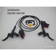 New SHIMANO DEORE M6100 2 piston Brake set Mountain Bikes Hydraulic Disc oil Brake MTB BR BL-M6100 D