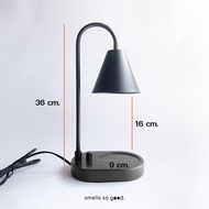 โคมไฟอุ่นเทียนหอมฐานไม้ โคมไฟเทียนหอม สินค้ามีปัญหาเคลมได้ Candle warmer smells so good