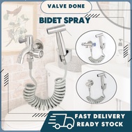 【READY STOCK】 Bidet spray set toilet hose paip toilet pipe water tap bathroom Hos tandas paip tandas