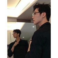 Sven Half-Frame Myopia Glasses Professional Glasses for Craftsman Retro Intellectual High-Appearance