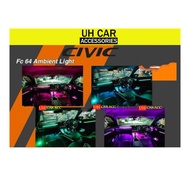 Honda Civic FC 2016-2021 Ambient light 64 colours by App control * plug and play *