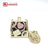 香奈兒五號心形配件絎縫香水包造型項鍊