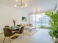 อพาร์ตเมนต์ 1 ห้องนอน 2 ห้องน้ำส่วนตัว ขนาด 96 ตร.ม. – เกาะบลูวอเตอร์ (Beautifully Furnished 1BR-Dub