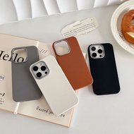 Leather Grain Soft Silicone Camera Protection Case For OnePlus 13 13R 12R 11R Nord CE4 CE3 CE2 CE 4 