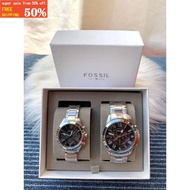 FOSSIL  COUPLE WATCH