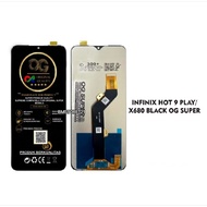 LCD TOUCHSCREEN INFINIX HOT 9 PLAY / X680 / X680B / X680C FULLSET ORIGINAL OEM COMPLETE ( OG SUPER)