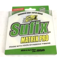 SUFIX MATRIX PRO 40lb 0.30mm 300yds/275meter