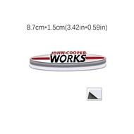 3d Metal Logo John Cooper Works Embelm Car Grill Badge Trunk Sticker for Mini R60 F56 R56 F54 F57 R7