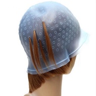 New Simple Hairdressing Tools Baked Oil Hair Dyeing Cap Silicone Highlighting Cap Hair Dyeing Tool S