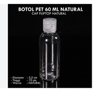 Packaging: FLIPTOP BOTTLE 60ML COSMETIC BOTTLE BOSTON ROUND BOTTLE 60ML FLIPTOP BOTTLE