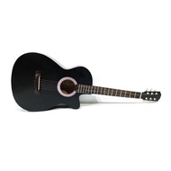 Yamaha Acoustic Guitar Type F310 P Matte Black with String Model for Beginners or Learning