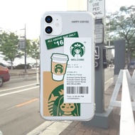 ST*rbucks happy coffee printing anticrack case huawei honor 7a 8a 8x 9i 9 lite p30 40i pro zenfone m