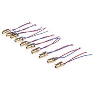 HITN 10pcs 650nm 6mm 3V 5mW MINI Laser dot DIODE MODULE HEAD WL RED