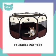 NOMI Portable Folding Cat Pet Tent Dog Cage House Dog Cat Tent Playpen Puppy Kennel kucing Sangkar c