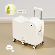 可坐騎行少年兒童拉杆箱可坐騎小型萬向輪密碼鎖少兒行李箱
