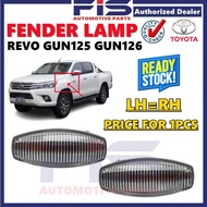 FIS Fender Lamp Toyota Hilux Revo 2.4 2.8 GUN125 GUN126 Mudguard Lampu Syarat Tepi Kereta 4x4 4WD