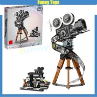 43230 Walt Disney Camera Tribute Edition 100 Years Assembled Building Block Toy for Boys and Girls B