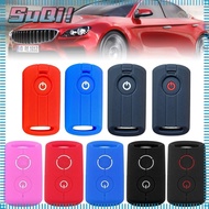 SUQI Key Cover , Car Key Protector Silicone Remote Key Cover, Full Protection Holder Keychain Car Key  for YAMAHA XMax 125 250 309 Tricity 2020-2022 Car Accessories