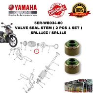 YAMAHA VALVE SEAL VALVE STEM SRL110Z / SRL115 ORIGINAL ( 5ER-WB034-00 )- Valve Seal Stem SRL110 SRL1