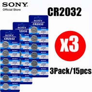 ถ่านกระดุม ถ่านไบออส SONY เบอร์ CR2032 CR2025 CR2016 (ราคา/แผง) Made in Japan
