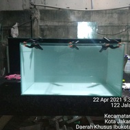 promo aquarium 80x40x40 ( 80*40*40 ) Alas 8mm berkualitas