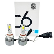 2PCS C6 MENTOL LAMPU DEPAN HEADLIGHT BULB HID BRIGHT COOL WHITE LIGHT BULB C6 9005 9006