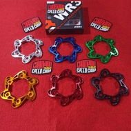 Cover Sprocket Flange Manisan Plendes Rear Gear WR3 ZX25R ZX25RR ZX4RR ZX4R ZX-25R ZX-25RR ZX-4R ZX-