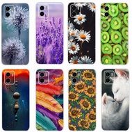 Vivo Y15s Y15a Y15 Y12 Y17 Case SunFlower Painted Soft Silicone TPU Phone Case Protective Casing for