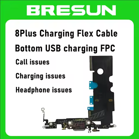 Bresun Used disassembled parts Charging Flex Cable for iPhone11 8Plus SE2020 USB Dock Connector Char