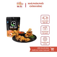 G Kitchen Crispy Dried Fish Skin With Salted Egg / Spicy Salted Egg Flavor Pack 25g And 50g