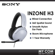 Sony INZONE H3 Wired Gaming Headphones Headset With Boom Mic & 360 Spatial Sound