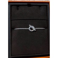 Hermes finesse bracelet ST white gold