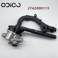 Thermostat Assembly Aluminum 2742000115 For Mercedes X204 E300 GLC300 C200 C300